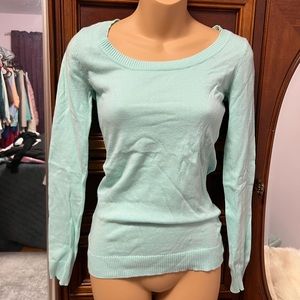 Mint long Sleeve Sweater